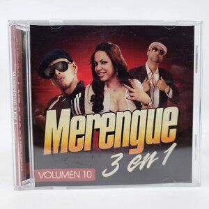 Merengue 3 En 1 Volumen 10 Audio CD (2010) Spanish Music CD